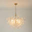 Erikson 8 - Light Water Glass Bubble Chandelier