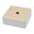 15" x 15" Bathroom Vessel Sink Square White Ceramic Bathroom Sink Above Counter Vessel Vanity Sink