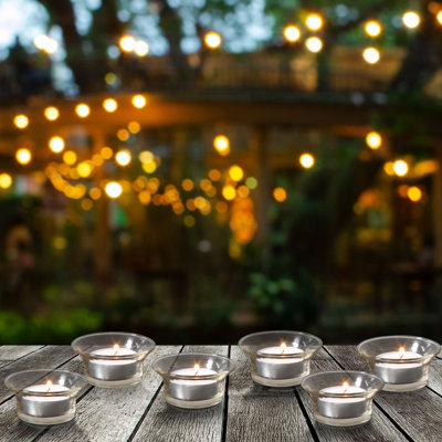 Stonebriar Citronella Scented Tealight Candle with Aluminium Holder