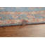 Tapis turc en laine bleu clair Heriz Serapi