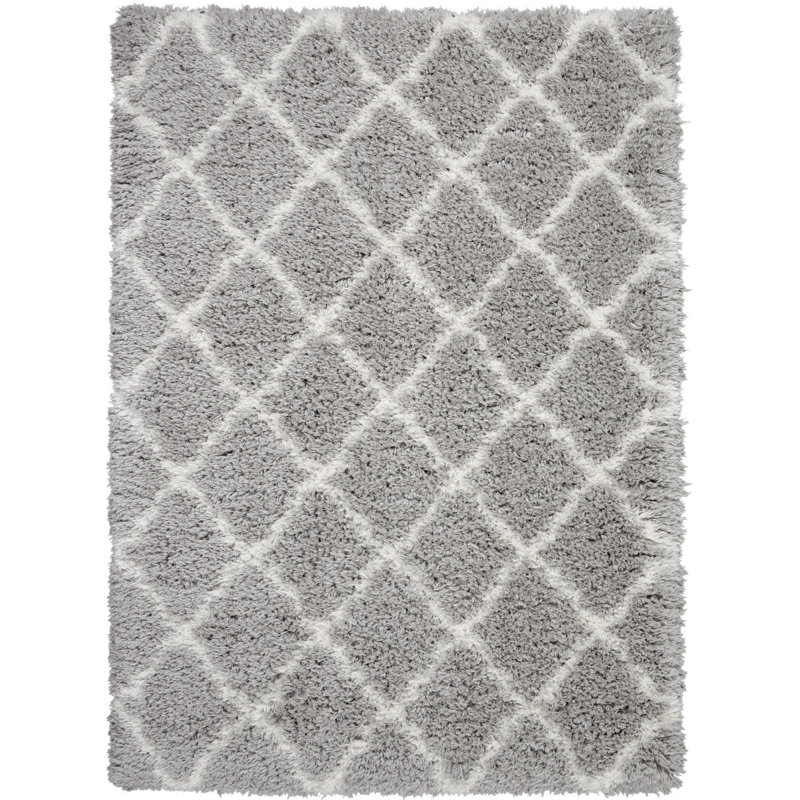 Geometric Indoor Rug, Rectangle 9' x 12'