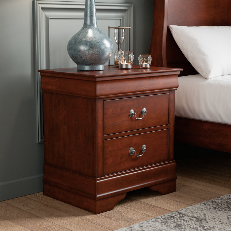 Aberdeen 2 - Drawer Nightstand, Cherry