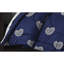 Ensemble d'édredon en coton pima bleu marine 10 pièces-853776421