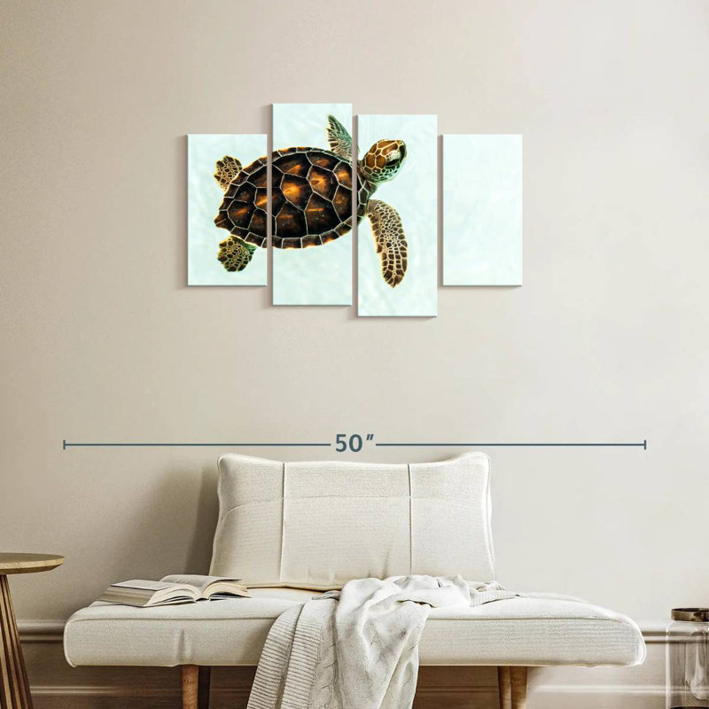 Brampt Baby Turtle, 22'' H x 36'' W