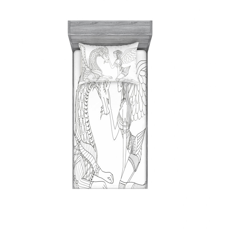 Ensemble de draps fai, Ensemble de draps pour lit simple TG avec drap-hou