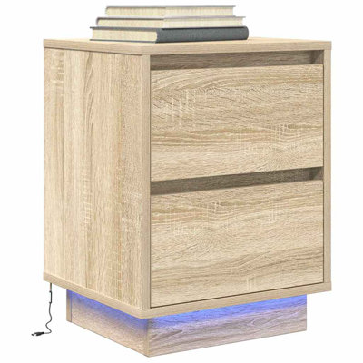 Darlisha 38cm W Manufactured Wood Bedside Table