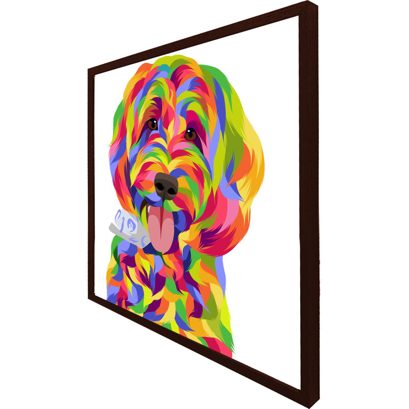 Urbain Single Picture Frame Print, Black Framed, 61cm H x 61cm W x 4cm D