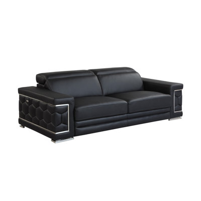 Top Grain Italian Leather Sofa
