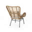 Chaise multimédia avec siège et structure métallique stable - fabrication cycliste beige et brune élégante