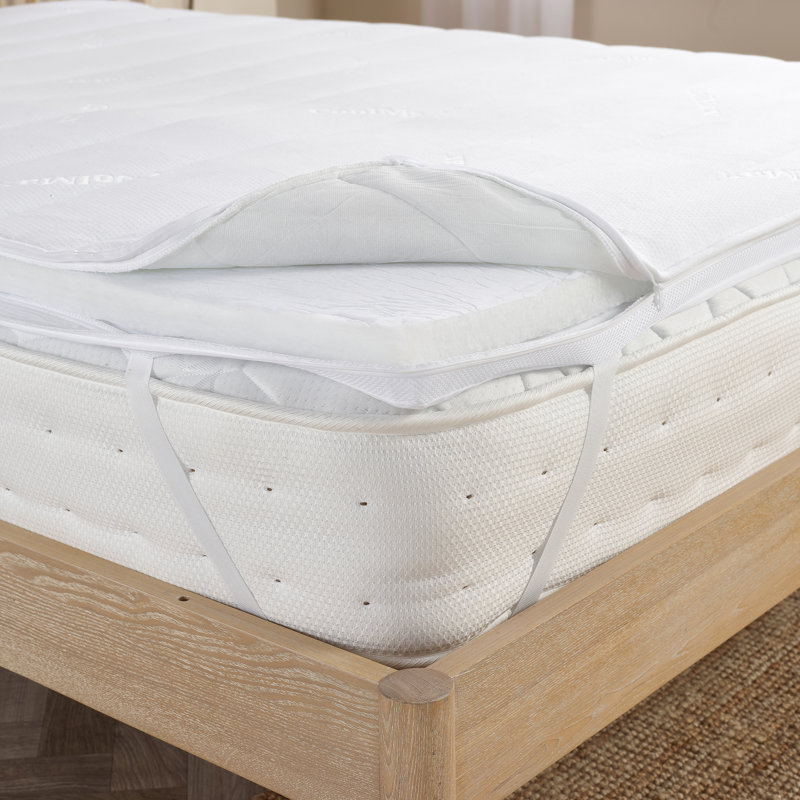 Airstream Memory Cool Mattress Topper 4cm Thick Cooling Machine Washable, Kingsize (5')