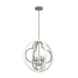 Lustre sphérique unique à 4 lumières Gablecrest