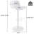 Paytton Swivel Upholstered Adjustable Height Counter Stool with Metal Frame-1208844898
