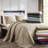 Queen 3 Piece Reversible Bedspread - For Grace, Oversized Deep Mattress, Pre-Washed Cotton Fill, Includes & Two Shams, Machine Washable Design Elegance,