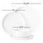 Ensemble de 12 assiettes et bols de cuisine, ensemble de vaisselle 12 pièces-90984622