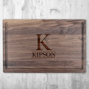 The Paisley Box Walnut Wood Cutting Board