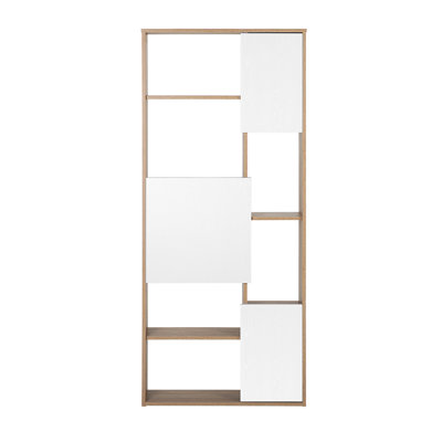 Danyell 175cm H x 75cm W Geometric Bookcase