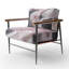 Fauteuil d'appoint rembourré abstrait-293929884
