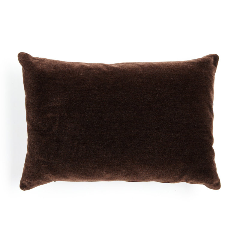 Coussin Bridger - Tabac Monte, Chocolat Monte, Rectangulaire H 16 po x l 24 po