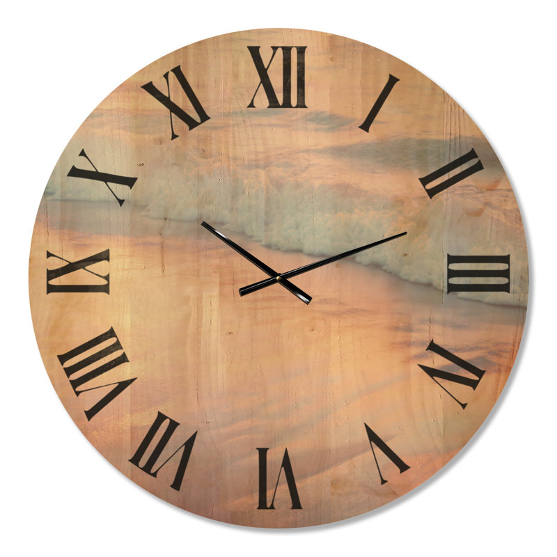 Horloge murale surdimensionnée nautique silencieuse, Surdimensionné