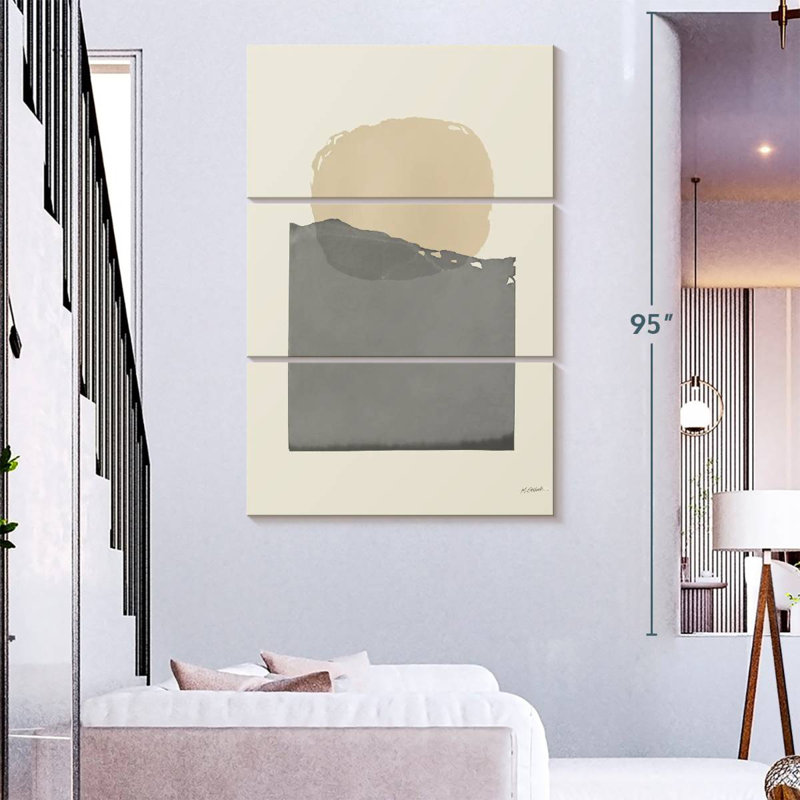Avery Buoyant Neutral, 57" H x 36" W