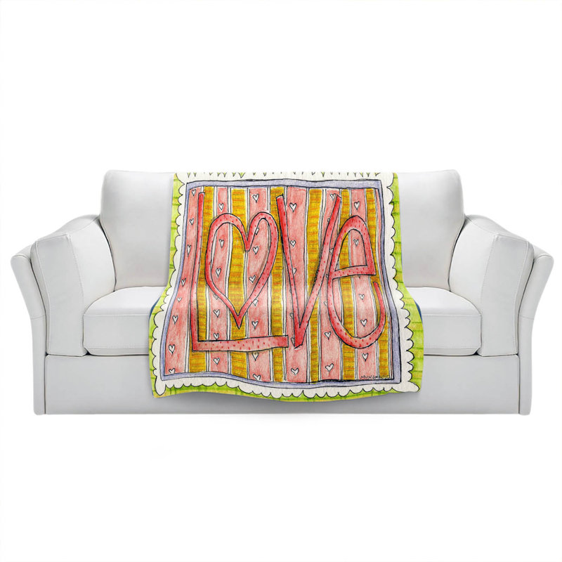 Hand Woven Throw Blanket, 51" x 60"
