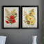 Antique Floral Bouquet V - Ensemble de 2 impressions sur toile encadrées-1823573609-1823573611