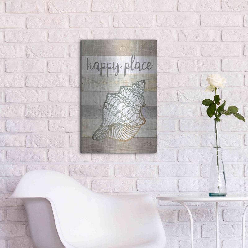 «Happy Place Shell» par Marla Rae, H 24 po x l 16 po