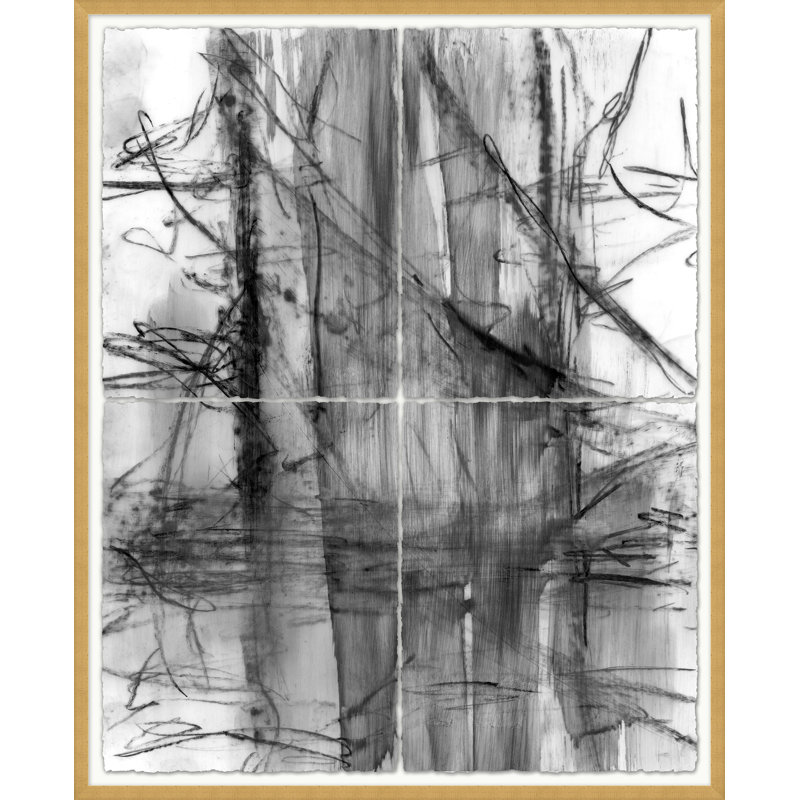 Charcoal Graffiti Print by Thom Filicia