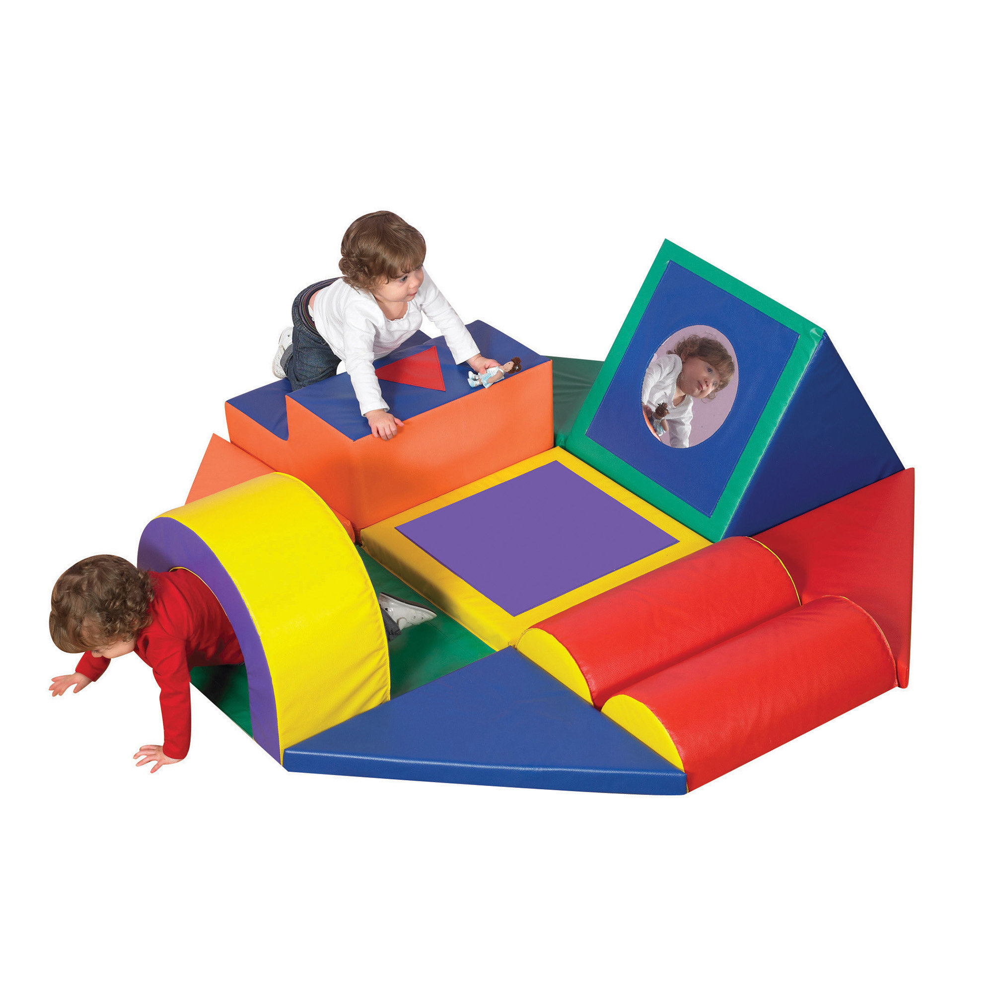 Children's Factory SoftPlay 11 Piece Block Set & Reviews Wayfair