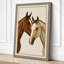 Companions in Profile Realistic - Wrapped Canvas-947581378-947581388