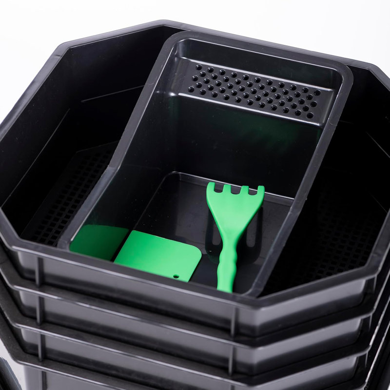 100% Recycled Polypropylene Plastic Worm Bin