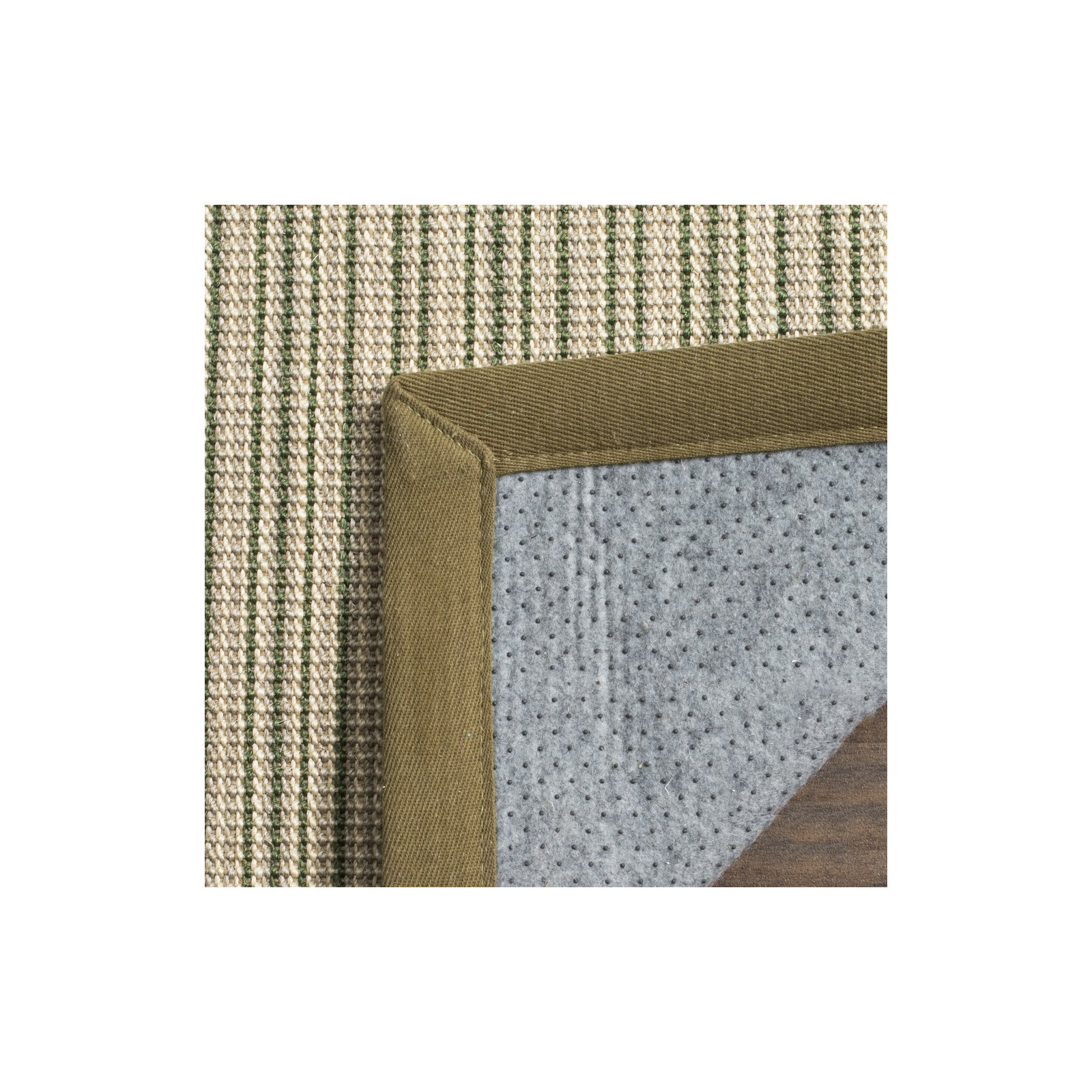 Auckland Jute/Sisal Natural Area Rug, Rectangle 2'6" x 4'