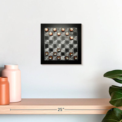 Senne Chalkboard Chess With Sushi