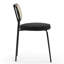 Chaise d'appoint en tissu à dossier bas-93021891