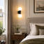 Sharissa 2-Light Black Armed Sconce