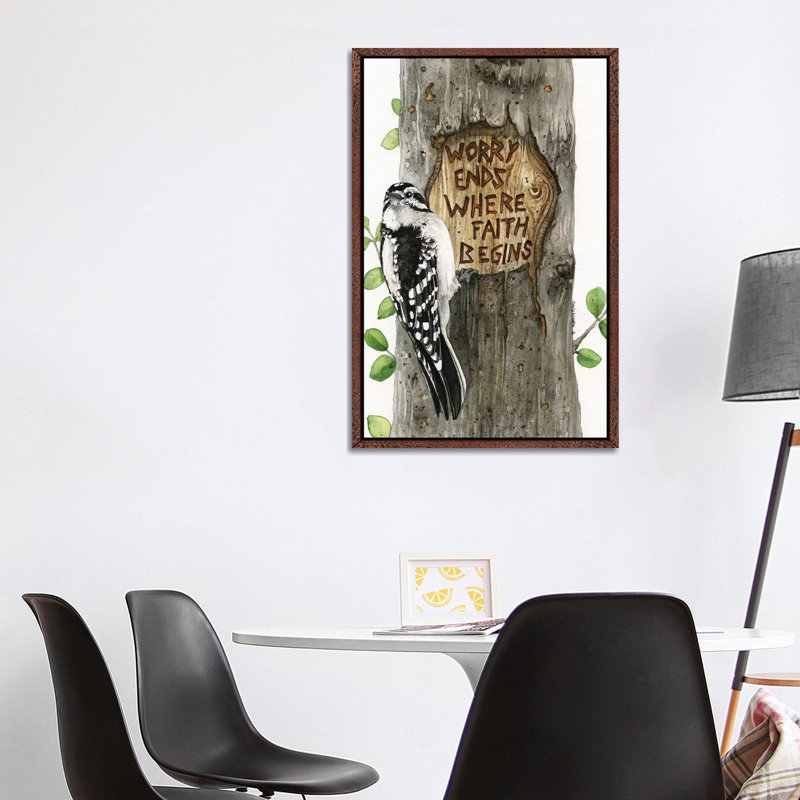 Worry Ends Where Faith Begins by Tracy Lizotte - Gallery-Wrapped Canvas Giclée on Canvas, 66.04 cm H x 45.72 cm W