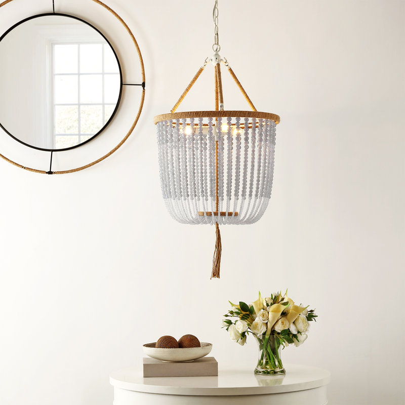 Lakesha 3 - Light Dimmable Empire Chandelier, Blue