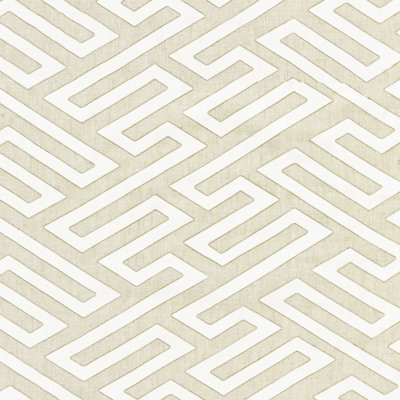 Chinois Chic Canton Fret Applique Fabric