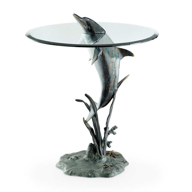 Glass End Table