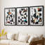 ABSTRACT Series LXI - Impression encadrée sur mesure de qualité supérieure - 3 pièces-1689144290-1689144292