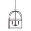 Luminaire suspendu géométrique unique à 4 lumières Faughn-1096305833