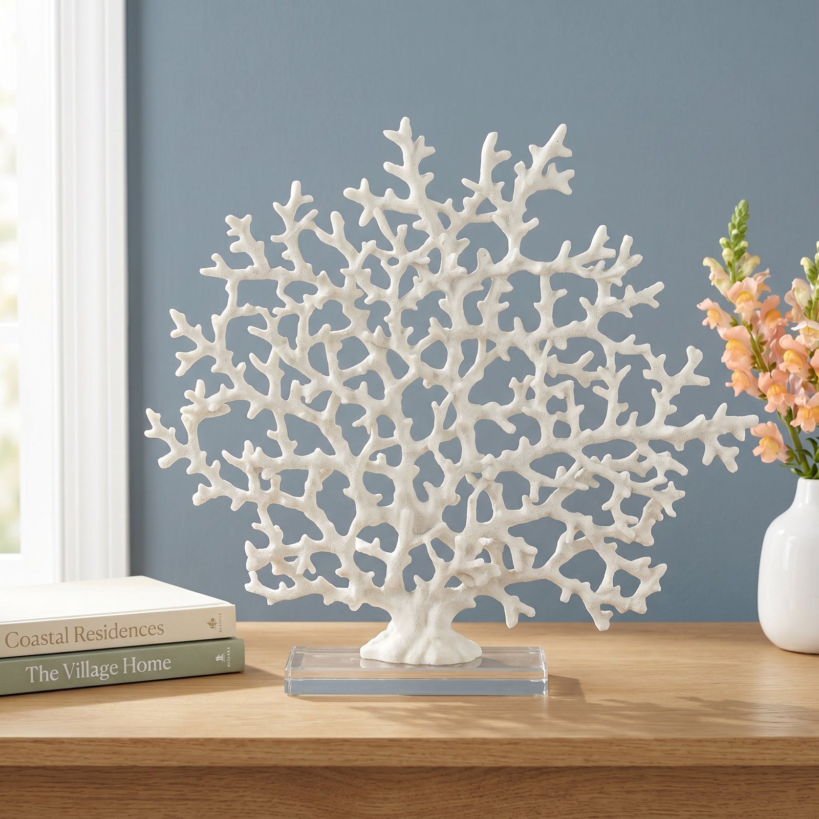 Coral Sculpture, White