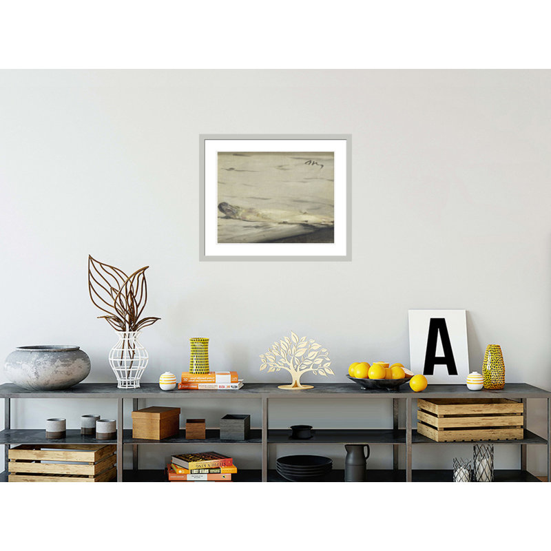«Asperge» par estampe numérique encadrée, 23,5 po H x 28,19 po L