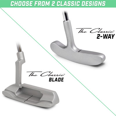 Gosports Classic Golf Putter - Tour Blade Design With Premium Grip And Milled Face 35"