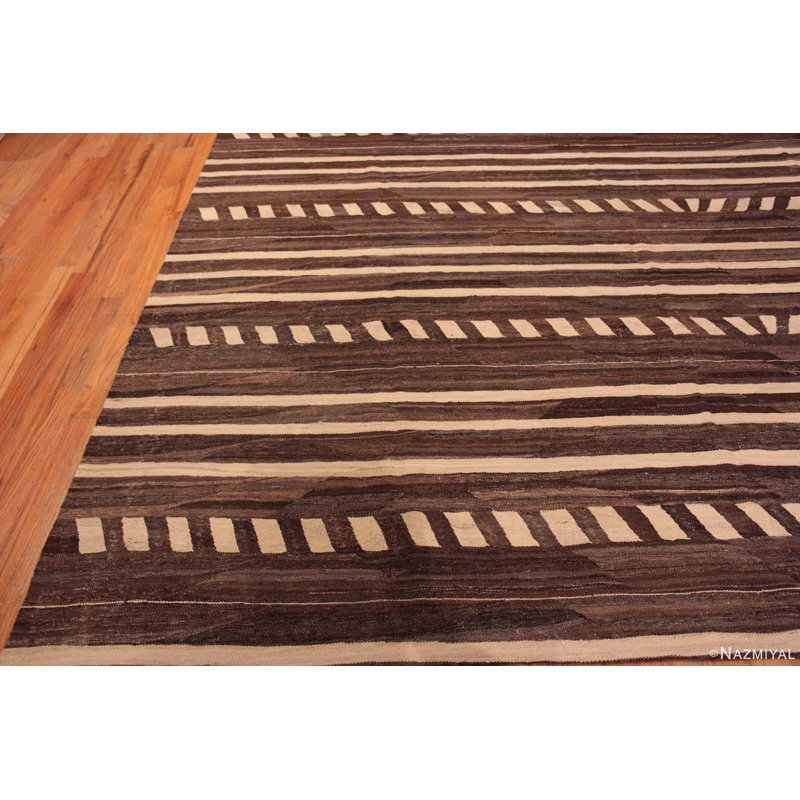 One-of-a-Kind 13'6" X 18'9" Flatweave Area Rug