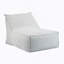 Fauteuil à billes d'extérieur, gris clair-2058398169