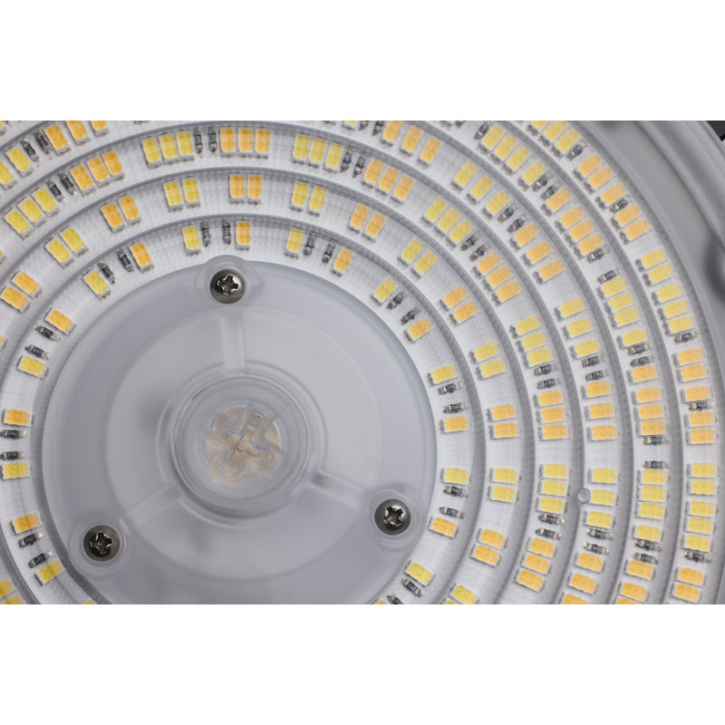 Dimmable Round High Bay Ceiling Light, White