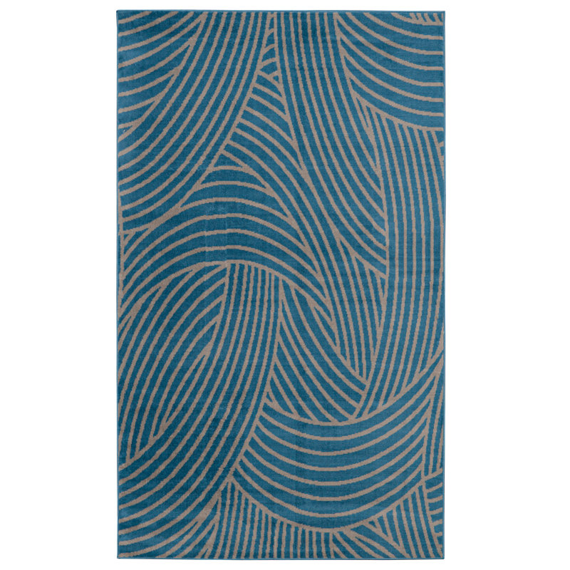 Tapis bleu Mawhinney, Rectangle 4 pi 3 po x 7 pi 3 po