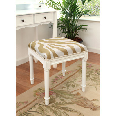 Camica Solid Wood Accent Stool