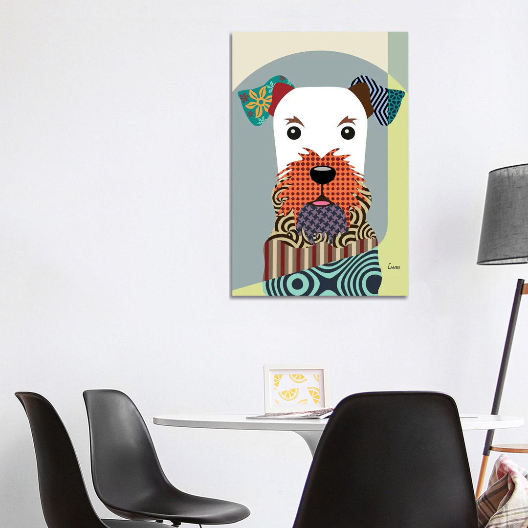 Airedale Terrier by Lanre Studio - Wrapped Canvas Graphic Art